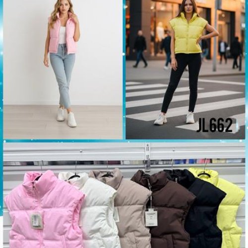 Жилетка Nefertiti (M-XL) 662 brown (деми) Nefertiti 662 brown