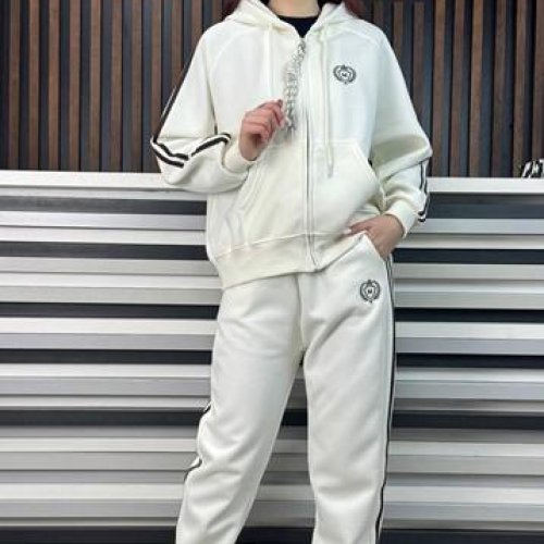 Костюм спорт Nefertiti (S-L) 6818 white (деми) Nefertiti 6818 white