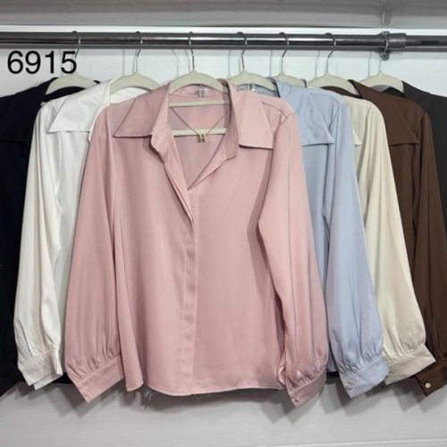 Рубашка Nefertiti (44-48) 6915 l.beige (деми) Nefertiti 6915 l.beige