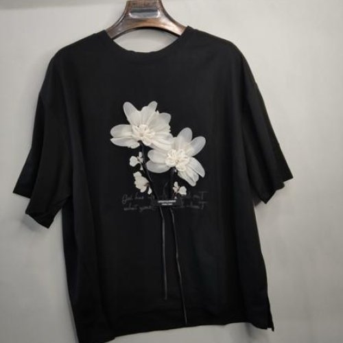 Футболка Nefertiti (one size) 7074 black (лето) Nefertiti 7074 black