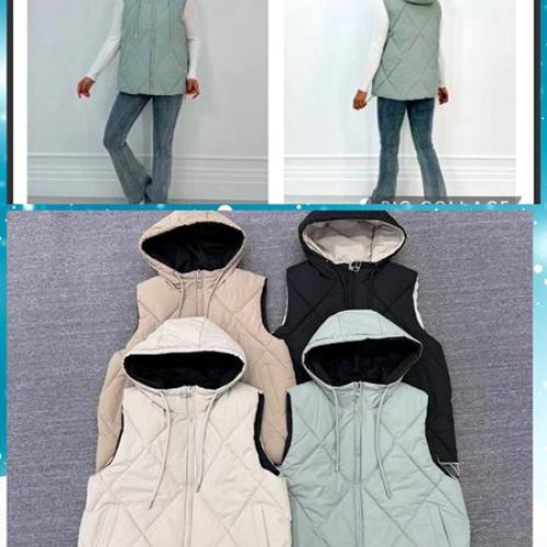 Жилетка Nefertiti (M-2XL) 9686 l.beige (деми) Nefertiti 9686 l.beige