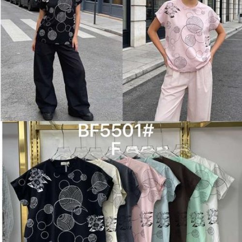 Футболка Nefertiti (one size) BF5501 mix (лето) Nefertiti BF5501 mix