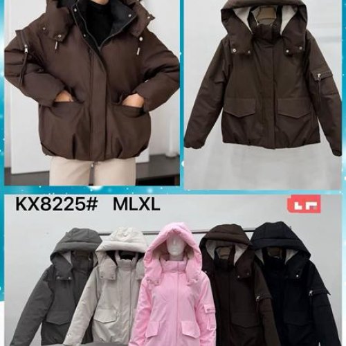 Куртка Nefertiti (M-XL) KX8225 beige (деми) Nefertiti KX8225 beige