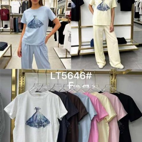 Футболка Nefertiti (one size) LT5646 mix (лето) Nefertiti LT5646 mix