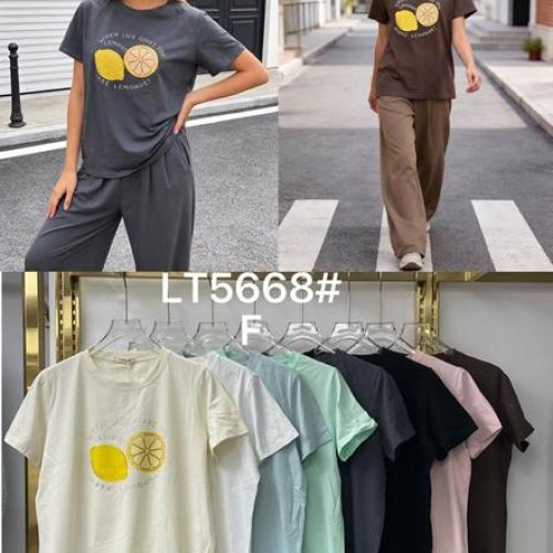 Футболка Nefertiti (one size) LT5668 mix (лето) Nefertiti LT5668 mix