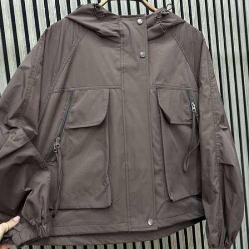 Ветровка Nefertiti (one size) NF101 brown (деми) Nefertiti NF101 brown