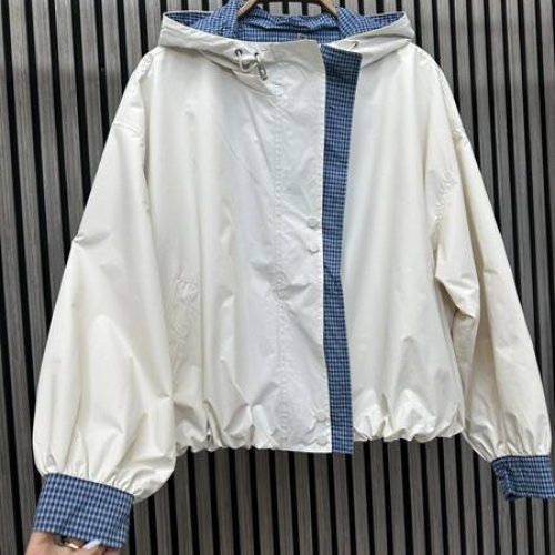 Ветровка Nefertiti (one size) NF106 white (деми) Nefertiti NF106 white