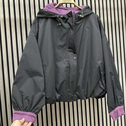 Ветровка Nefertiti (one size) NF107 black (деми) Nefertiti NF107 black