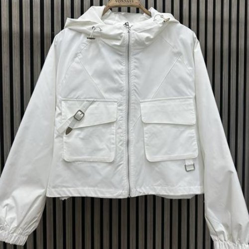 Ветровка Nefertiti (one size) NF108 white (деми) Nefertiti NF108 white