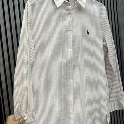 Рубашка Nefertiti (S-L) NF138 beige (деми) Nefertiti NF138 beige