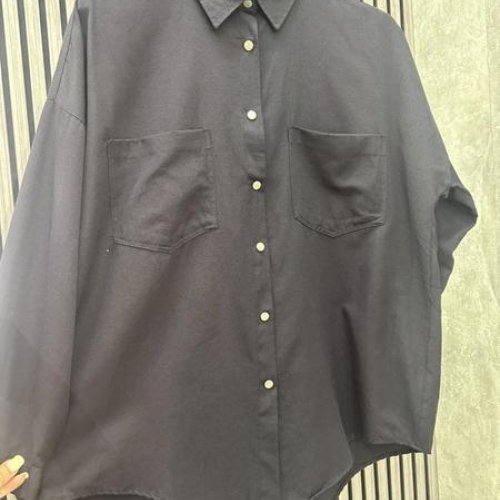 Рубашка Nefertiti (S-L) NF142 black (деми) Nefertiti NF142 black