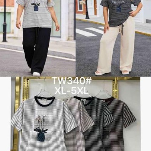 Футболка Nefertiti (52-60) TW340 black (лето) Nefertiti TW340 black