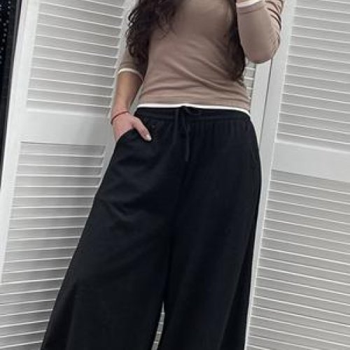 Штаны спорт Nefertiti (S-L) 1930 black (лето) Nefertiti 1930 black