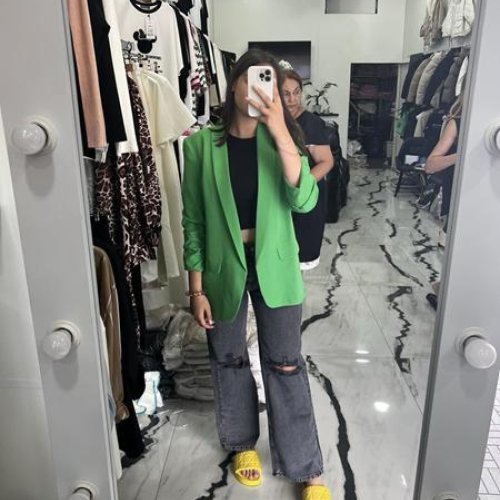 Пиджак Nefertiti (36-40) NF146 green (деми) Nefertiti NF146 green