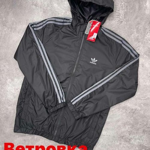 Ветровка Alex Clothes (S-2XL) 13572 black (деми) Alex Clothes 13572 black