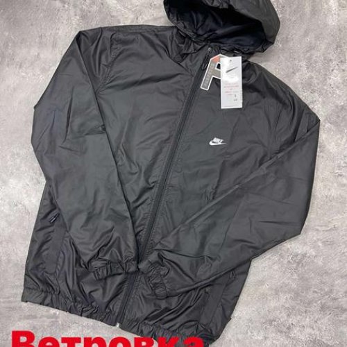 Ветровка Alex Clothes (S-2XL) 13573 black (деми) Alex Clothes 13573 black