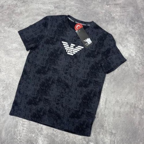 Футболка Alex Clothes (S-2XL) 13601 black (лето) Alex Clothes 13601 black