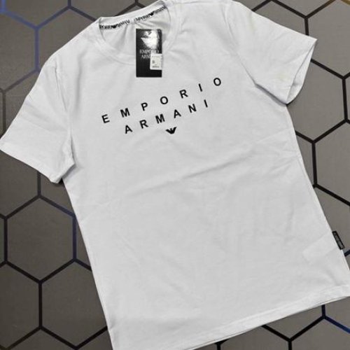 Футболка Alex Clothes (S-2XL) 13647 white (лето) Alex Clothes 13647 white