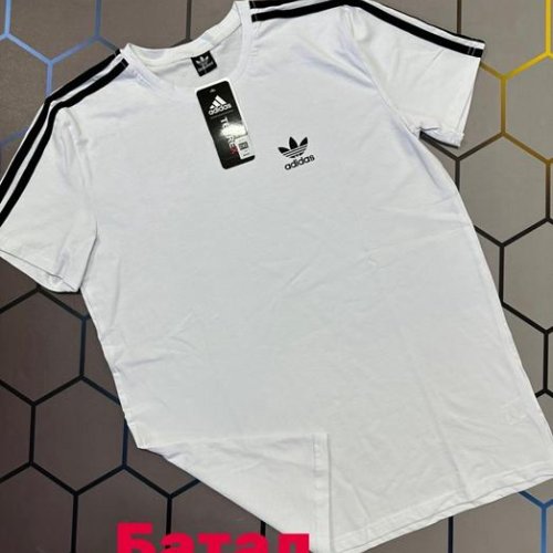 Футболка Alex Clothes (2XL-6XL) 13681 white (лето) Alex Clothes 13681 white