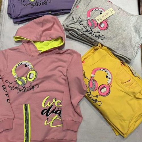 Худи Zayka (122-140) ZA1760 purple (деми) Zayka ZA1760 purple