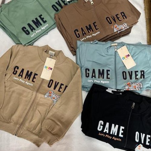 Кофта спорт Zayka (5-8) ZA1862 black (деми) Zayka ZA1862 black