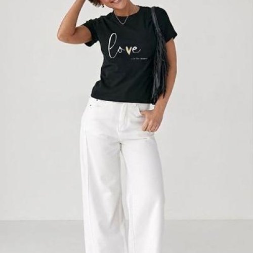 Футболка IRAopt (S-L) IR111 black (лето) IRAopt IR111 black