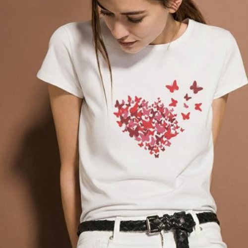 Футболка IRAopt (S-L) IR128 white (лето) IRAopt IR128 white