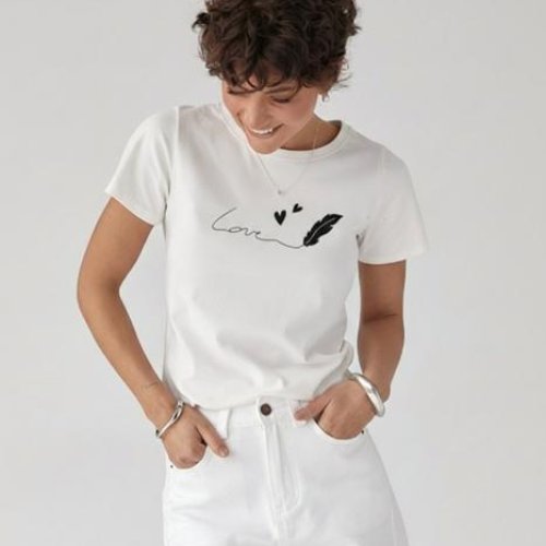 Футболка IRAopt (S-L) IR147 white (лето) IRAopt IR147 white