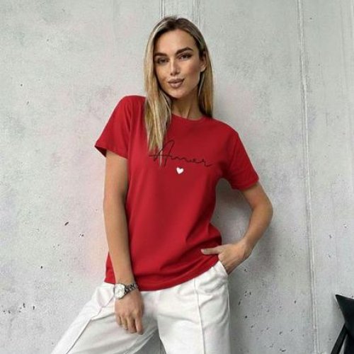 Футболка IRAopt (S-L) IR152 red (лето) IRAopt IR152 red