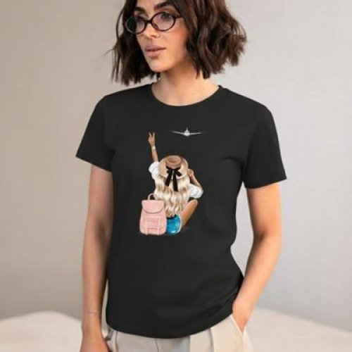 Футболка IRAopt (S-L) IR158 black (лето) IRAopt IR158 black