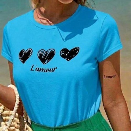 Футболка IRAopt (S-L) IR199 l.blue (лето) IRAopt IR199 l.blue