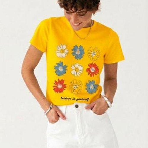 Футболка IRAopt (S-L) IR221 yellow (лето) IRAopt IR221 yellow