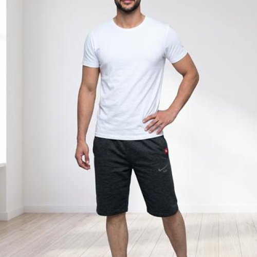 Шорты Sport style (56-64) 002 black (лето) Sport style 002 black