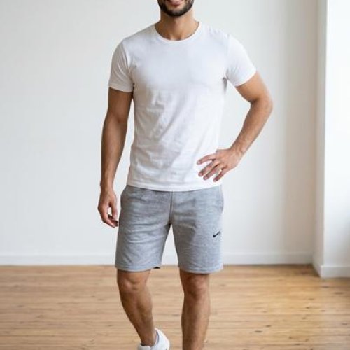 Шорты Sport style (56-64) 002 grey (лето) Sport style 002 grey