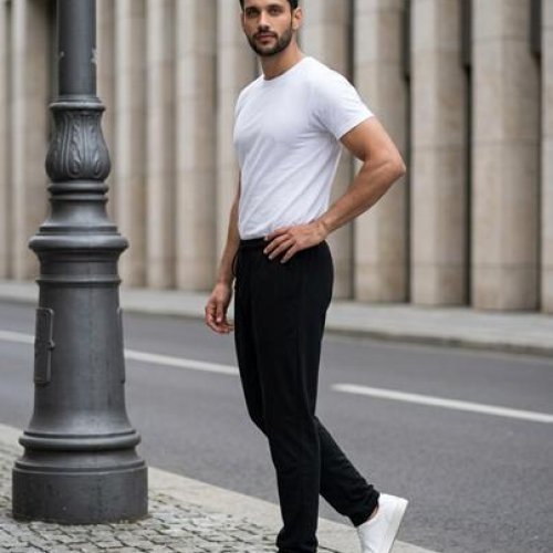 Штаны Sport style (60-66) 11 black (деми) Sport style 11 black