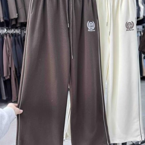 Штаны спорт Style Nadezhda (S-L) SN335 brown (деми) Style Nadezhda SN335 brown