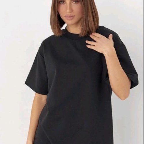 Футболка Style Nadezhda (S-L) SN359 black (лето) Style Nadezhda SN359 black