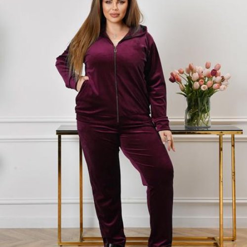 Костюм спорт OdesaOpt (54-58) 3610-14 wine (деми) OdesaOpt 3610-14 wine