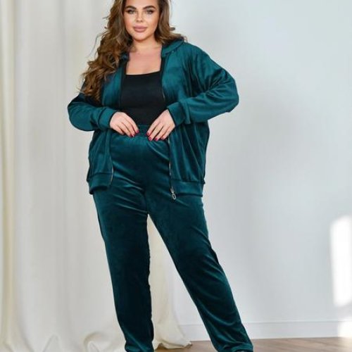 Костюм спорт OdesaOpt (54-58) 3610-50 green (деми) OdesaOpt 3610-50 green