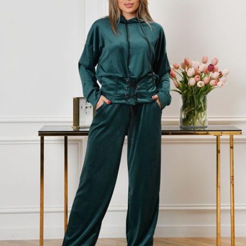 Костюм спорт OdesaOpt (44-50) 7565-1 green (деми) OdesaOpt 7565-1 green