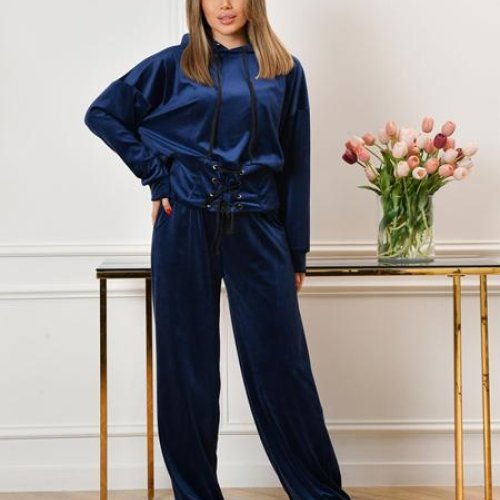 Костюм спорт OdesaOpt (44-50) 7565-27 navy (деми) OdesaOpt 7565-27 navy