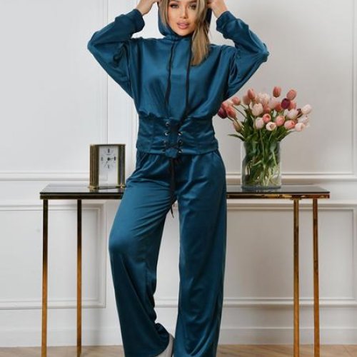 Костюм спорт OdesaOpt (44-50) 7565-30 blue (деми) OdesaOpt 7565-30 blue