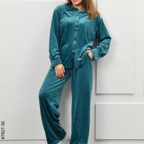 Костюм спорт OdesaOpt (44-50) 7827-30 blue (деми) OdesaOpt 7827-30 blue