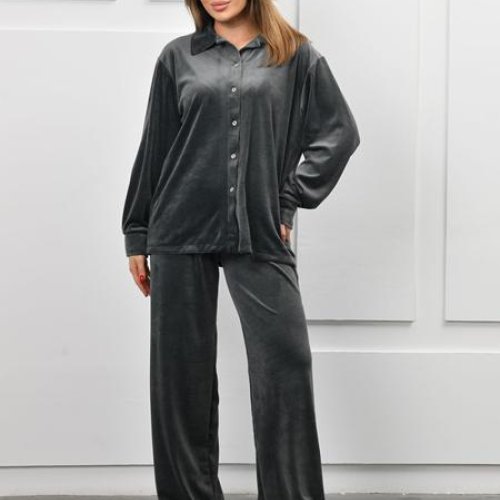 Костюм спорт OdesaOpt (44-50) 7827-32 grey (деми) OdesaOpt 7827-32 grey