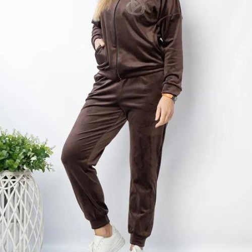 Костюм спорт OdesaOpt (48-52) 7920-19 brown (деми) OdesaOpt 7920-19 brown