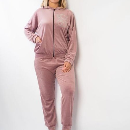 Костюм спорт OdesaOpt (48-52) 7920-48 powder (деми) OdesaOpt 7920-48 powder