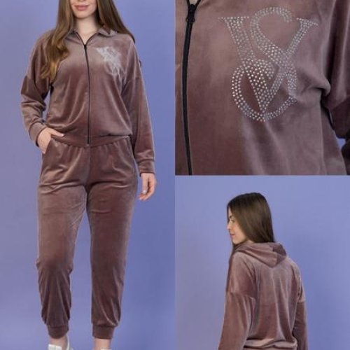 Костюм спорт OdesaOpt (48-52) 7920-58 l.brown (деми) OdesaOpt 7920-58 l.brown