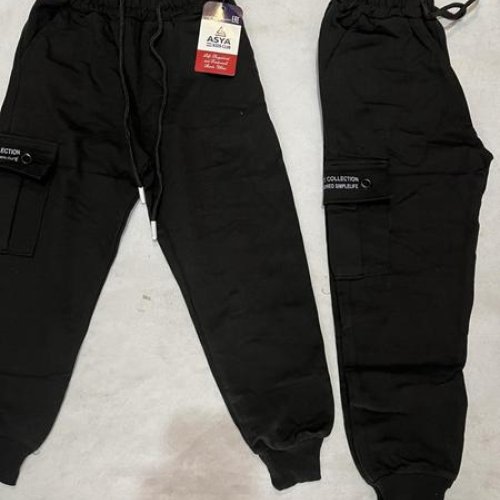 Штаны спорт Zayka (9-12) ZA1987 black (деми) Zayka ZA1987 black