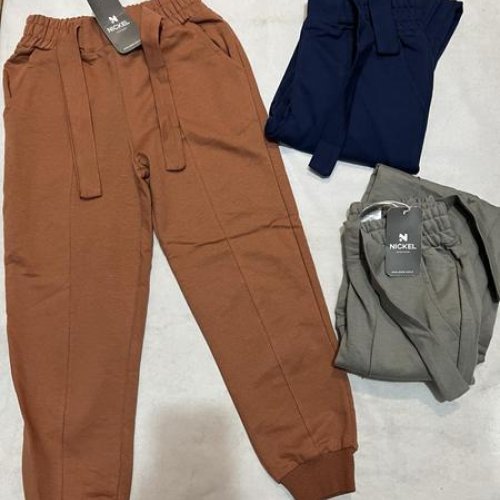 Штаны спорт Zayka (9-12) ZA2082 brown (деми) Zayka ZA2082 brown