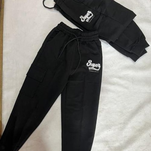 Штаны спорт Zayka (5-8) ZA2261 black (деми) Zayka ZA2261 black